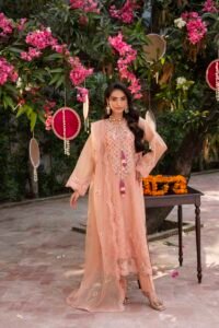 Rose Mist Baat Pakki 3-Piece (ZR-2545)