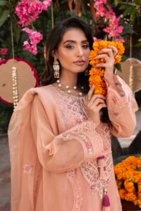 Rose Mist Baat Pakki 3-Piece (ZR-2545)