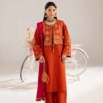 Rust Phulkaari 3-Piece (ZR-2613)