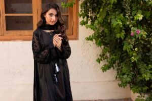 Black Summer Cotton 3-Piece (ZR-B005)