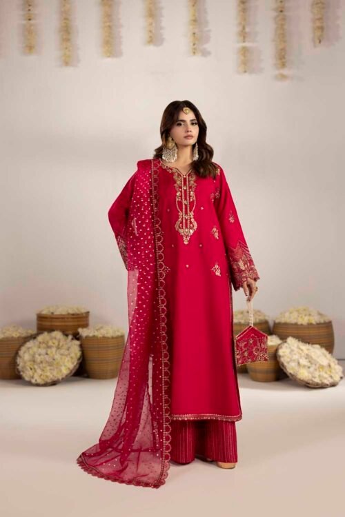 Crimson Zardozi 3-Piece (ZR-2605)
