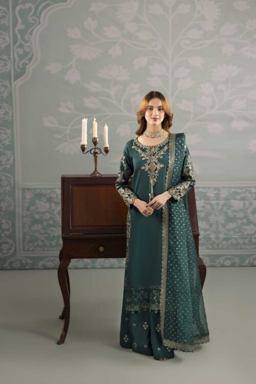Emerald Zardozi 3-Piece (ZR-2556)