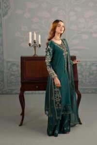 Emerald Zardozi 3-Piece (ZR-2556)