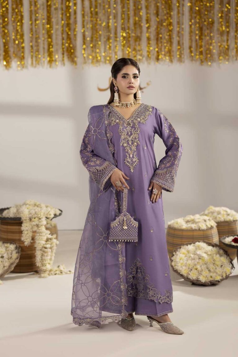 Mauve Zardozi 3-Piece (ZR-2604)