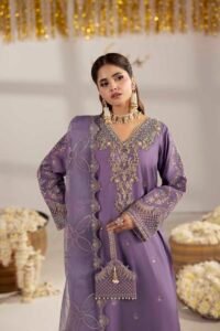 Mauve Zardozi 3-Piece (ZR-2604)