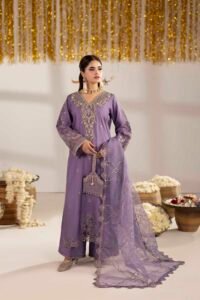 Mauve Zardozi 3-Piece (ZR-2604)
