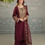 Ruby Zardozi 3-Piece (ZR-2557)