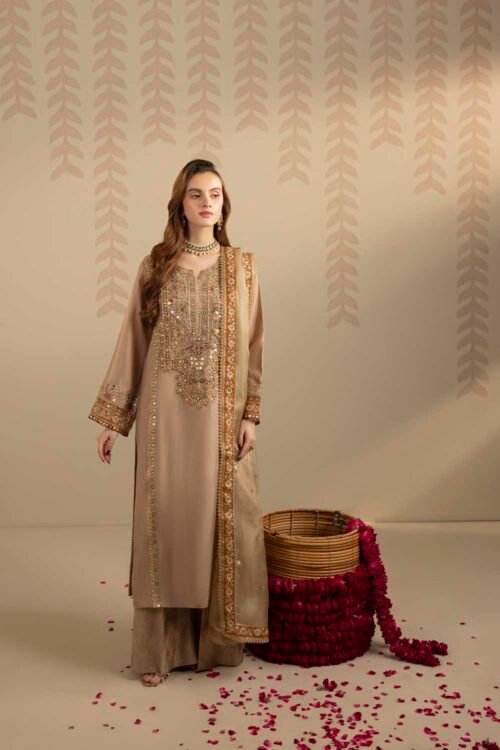 Gold Zardozi 3-Piece (ZR-2560)