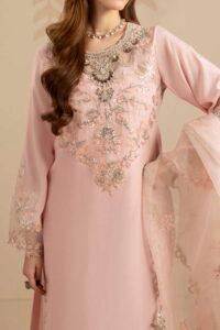 Rose Pink Zardozi 3-Piece (ZR-2558)