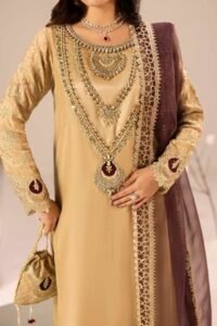 Gold Zardozi 3-Piece (ZR-2609)