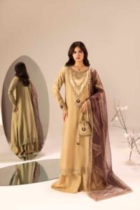 Gold Zardozi 3-Piece (ZR-2609)