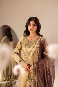 Gold Zardozi 3-Piece (ZR-2609)