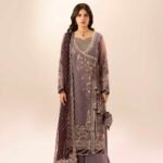 Mauve Noor Mahal 3-Piece (ZR-2555)