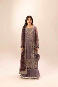 Mauve Noor Mahal 3-Piece (ZR-2555)