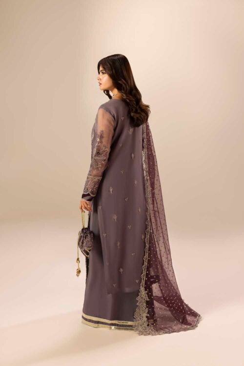 Mauve Noor Mahal 3-Piece (ZR-2555)
