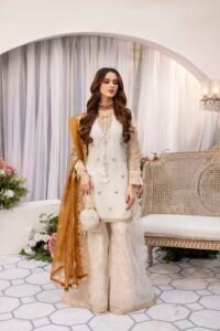 Off-white Zardozi 3-Piece (ZR-2569)