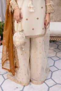 Off-white Zardozi 3-Piece (ZR-2569)