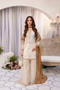 Off-white Zardozi 3-Piece (ZR-2569)