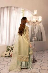Sage Green Zardozi 3-Piece (ZR-2573)