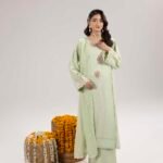 Pistachio Phulkaari 3-Piece (ZR-2619)
