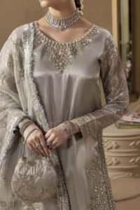 Silver Zardozi 3-Piece (ZR-2648)
