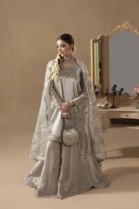 Silver Zardozi 3-Piece (ZR-2648)