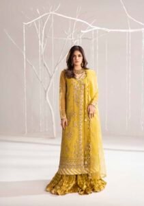 Mustard Zardozi 3-Piece (ZR-2566)