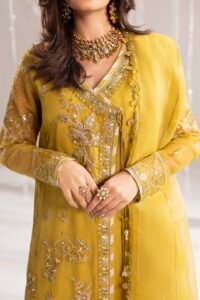 Mustard Zardozi 3-Piece (ZR-2566)