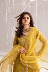 Mustard Zardozi 3-Piece (ZR-2566)