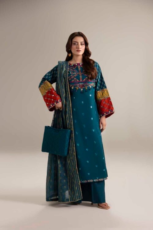Zinc Phulkaari 3-Piece (ZR-2634)
