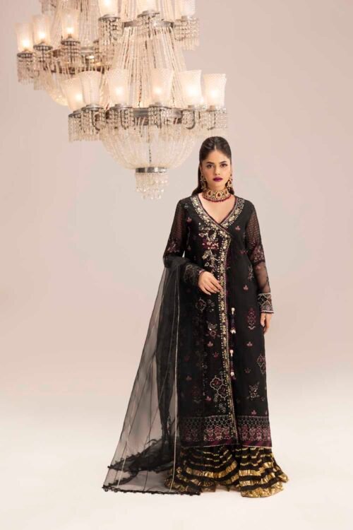 Black Zardozi 3-Piece (ZR-2566)