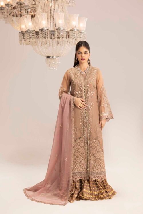 Coffee Zardozi 3-Piece (ZR-2564)
