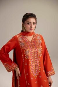 Rust Phulkaari 3-Piece (ZR-2633)
