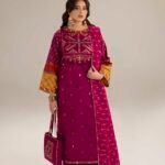Magenta Phulkaari 3-Piece (ZR-2634)