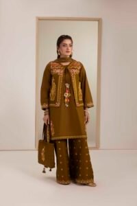 Fawn Phulkaari 3-Piece (ZR-2629)