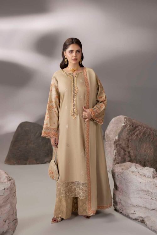 Gold Zardozi 3-Piece (ZR-2639)