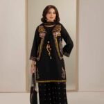 Black Phulkaari 3-Piece (ZR-2629)