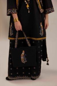 Black Phulkaari 3-Piece (ZR-2629)