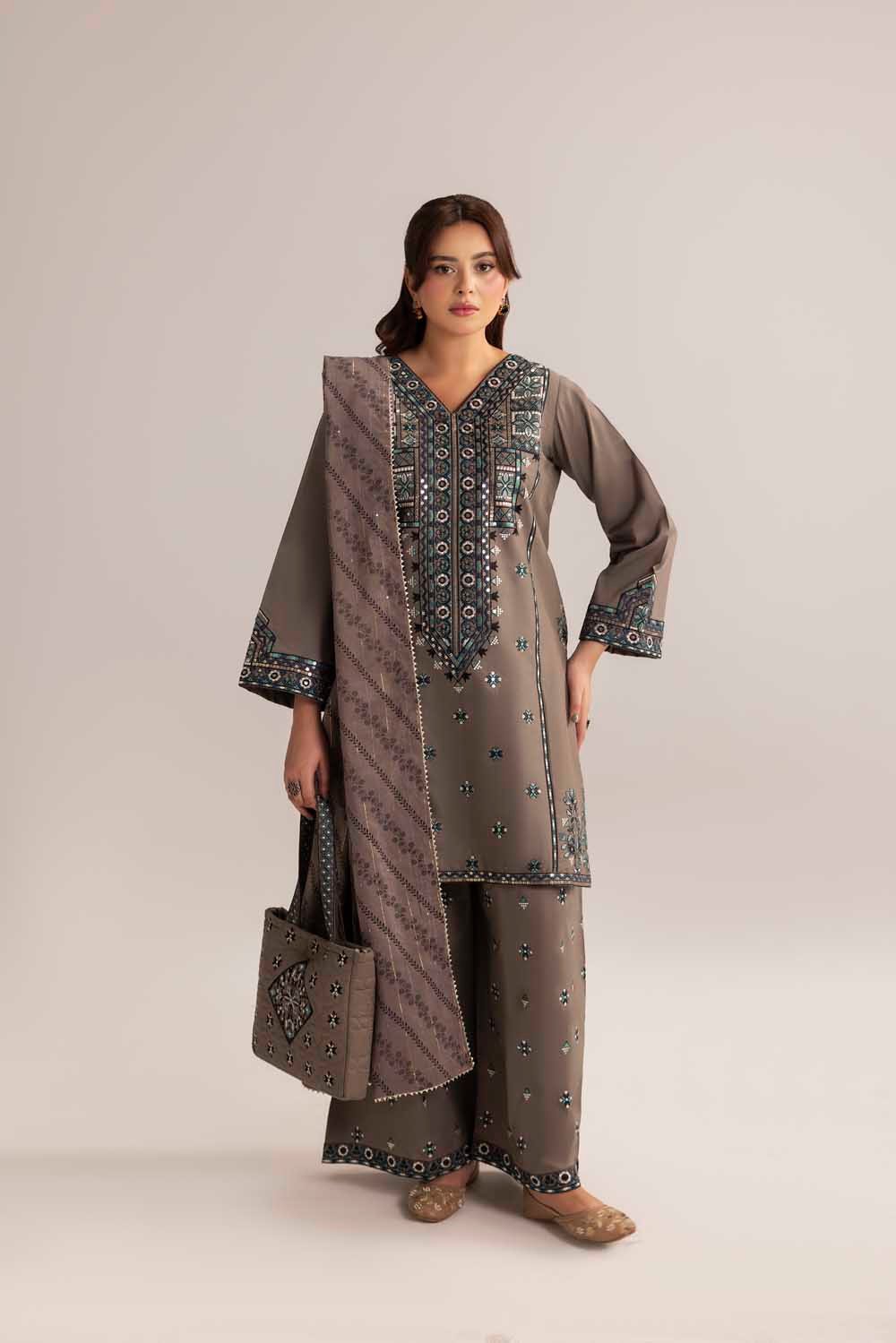 049A9040.jpg Grey Phulkaari 3-Piece (ZR-2633)