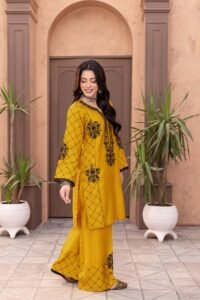Mustard Virsa 3-Piece (ZR-2580)