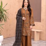 Brown Virsa 3-Piece (ZR-2582)