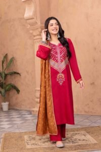 Pink Virsa 3-Piece (ZR-2581)