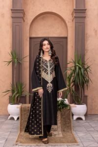 Black Virsa 3-Piece (ZR-2581)