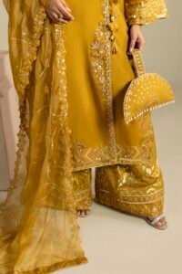 Mustard Zardozi 3-Piece (ZR-2651)