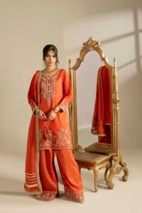 Rust Zardozi 3-Piece (ZR-2650)