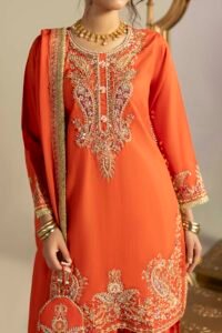 Rust Zardozi 3-Piece (ZR-2650)