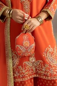 Rust Zardozi 3-Piece (ZR-2650)